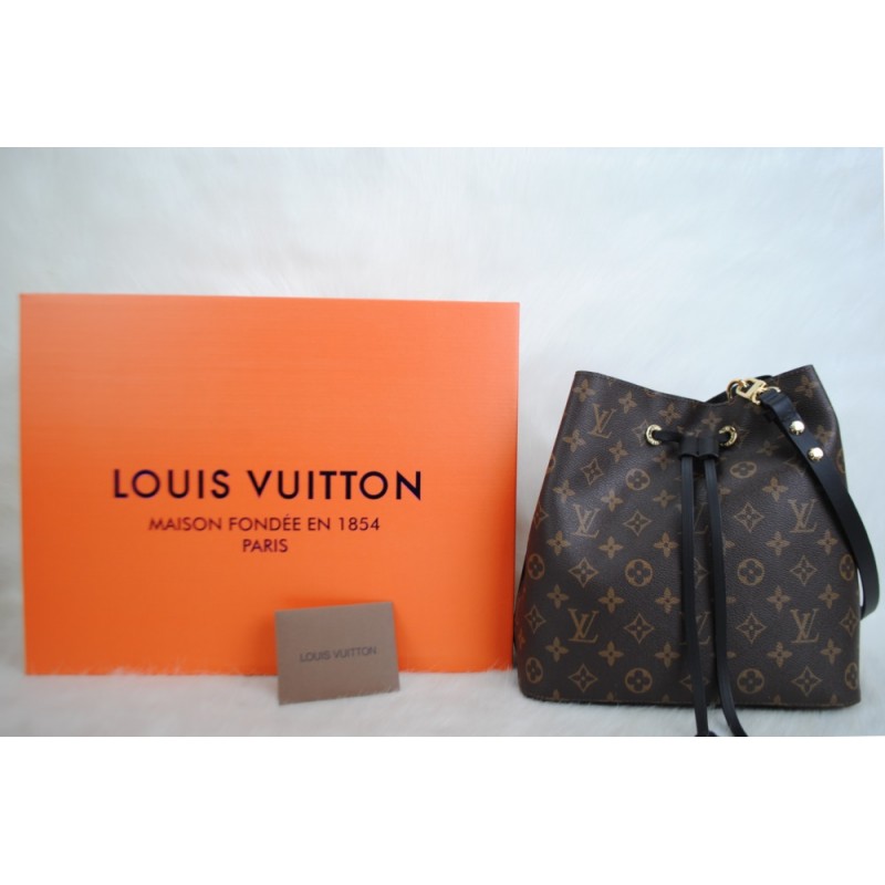 LOUIS VUITTON CLASİC MONOGRAM NEO NOE %100 HAKİKİ DERI